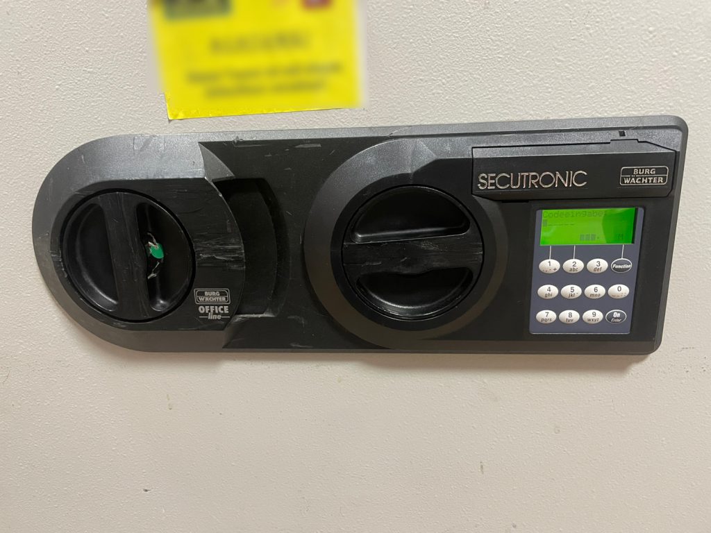 Berlin Waffenschrank umrüsten