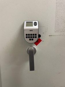 Umbau auf ein modernes Elektronikschloss